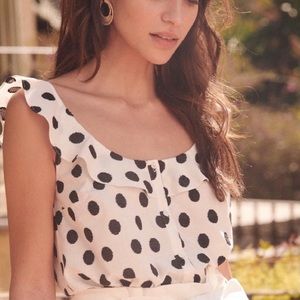 Sezane Manon Blouse Manon Dots US 6 (FR Size 38)